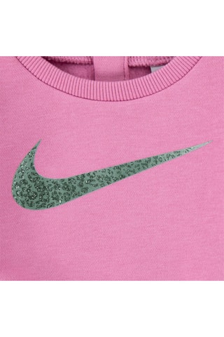 Sweat et pantalon - Vert olive et rose - Nike
