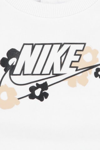 Sweat et legging Floral - Blanc et beige - Nike