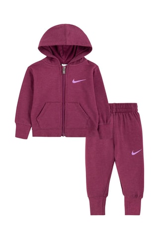 Sweat à capuche et pantalon Violet chiné - Nike