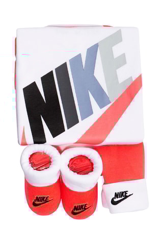 Body, bonnet et chaussons Blanc et rouge - Nike