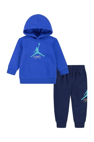 Sweat à capuche et jogging Fleece - Bleu