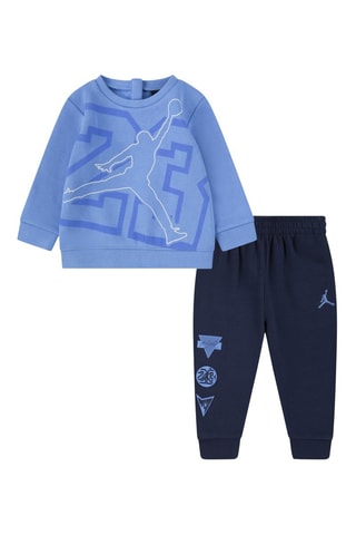 Sweat et pantalon polaires - Bleu cobalt et bleu marine