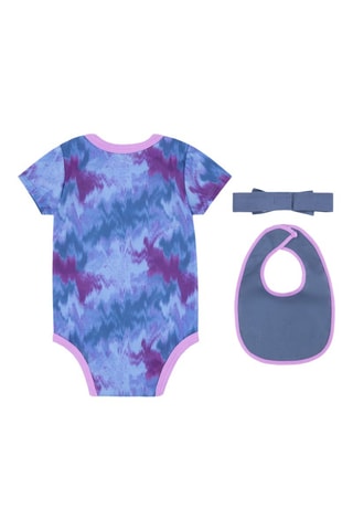 Ensemble 3 pièces - Bleu et rose