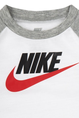 Ensemble 3 pièces - Gris chiné et rouge