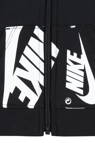 Sweat à capuche et pantalon molletonnés - Noir