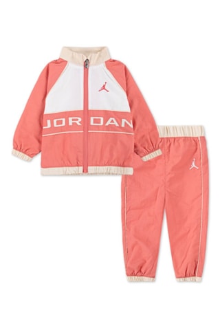 Veste et pantalon - Rose et blanc