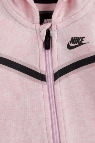 Combinaison molletonnée - Rose clair chiné