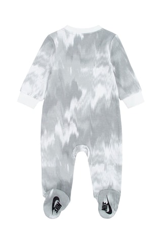 Grenouillère tie and dye Gris et blanc - Nike