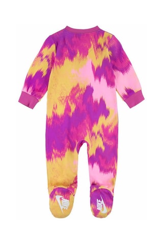 Grenouillère tie and dye Violet et moutarde - Nike