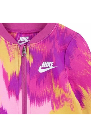 Grenouillère tie and dye Violet et moutarde - Nike