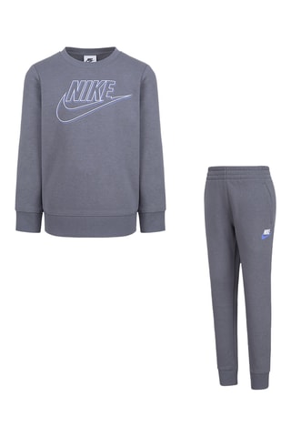 Sweat et pantalon polaires - Gris foncé