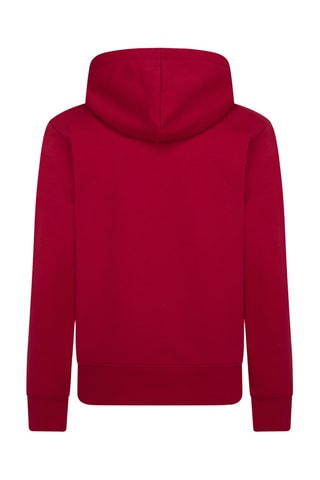 Sweat à capuche - Rouge