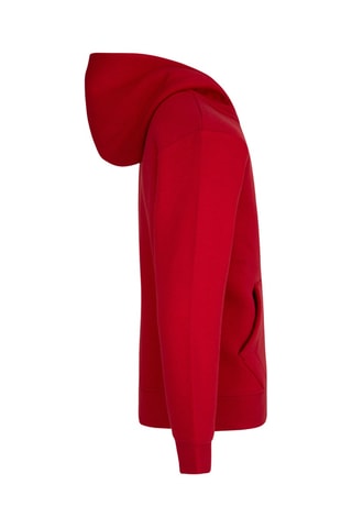 Sweat polaire à capuche - Rouge