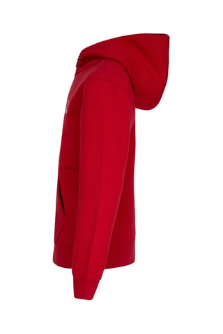 Sweat polaire à capuche - Rouge