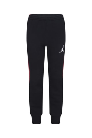 Sweat à capuche et pantalon polaire - Noir et rouge