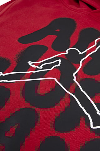 Sweat à capuche - Rouge