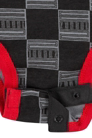 Ensemble 3 pièces - Noir et rouge