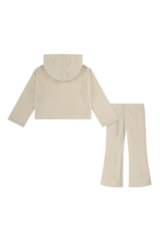 Sweat à capuche et pantalon - Beige