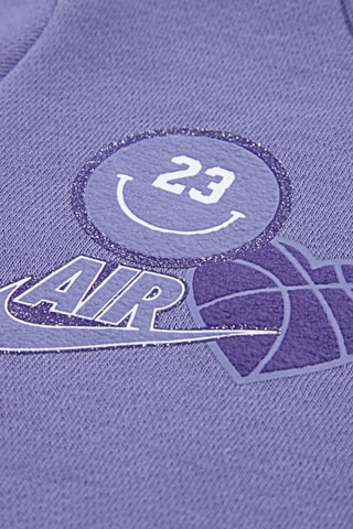 Sweat et pantalon polaires - Violet et noir