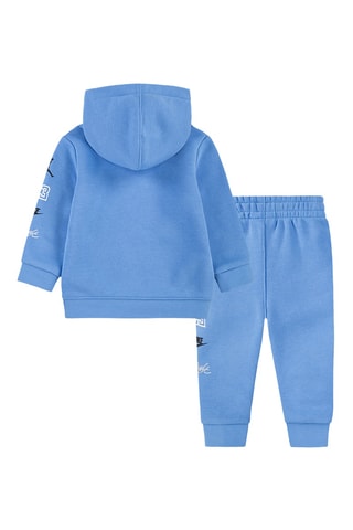 Sweat à capuche et pantalon polaires - Bleu cobalt