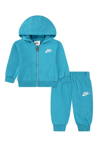 Sweat à capuche et pantalon - Turquoise