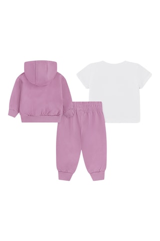 Ensemble 3 pièces - Rose et blanc