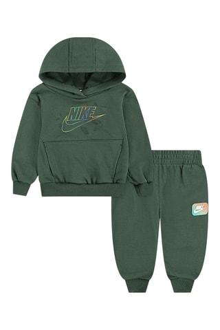 Sweat à capuche et pantalon - Vert foncé