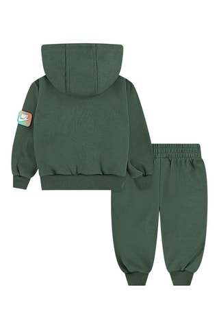Sweat à capuche et pantalon - Vert foncé