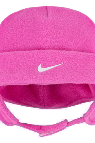 Bonnet et moufles polaires - Rose