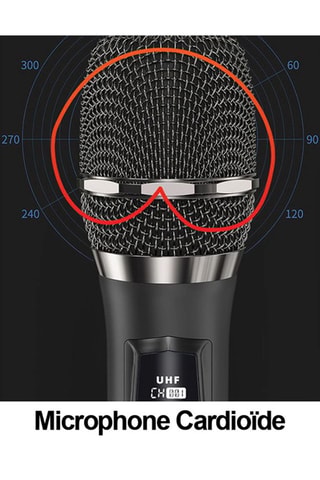 Microfono wireless Bolaris - 2 pezzi - 192 KHz
