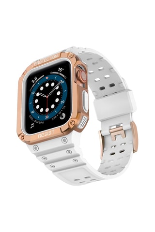Cinturino in TPU integrale Ultimate per Apple Watch 38/40/41mm - Bianco