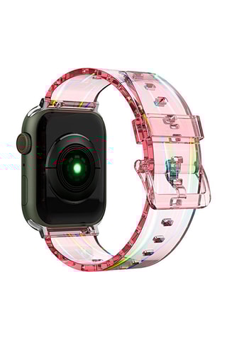 Cinturino in TPU translucido per Apple Watch 38/40/41mm - Rosa