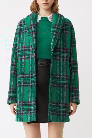 Sobretudo de lã - Verde