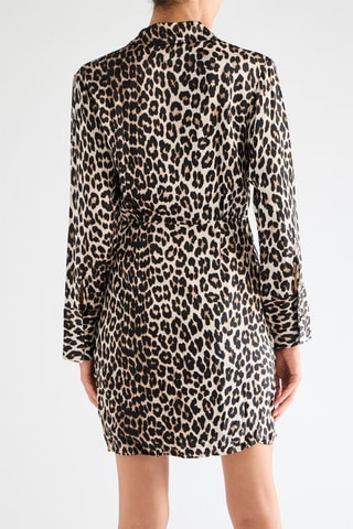 Vestido recto - Beige