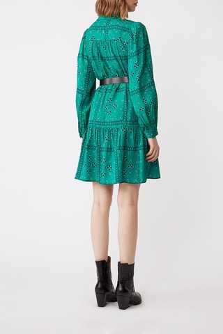 Vestido-camisa - Verde