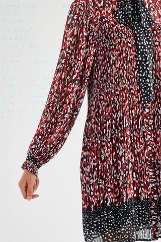 Vestido-camisa - Vermelho