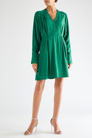 Vestido estilo patinadora - Verde