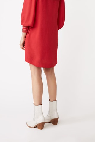 Vestido direito - Vermelho