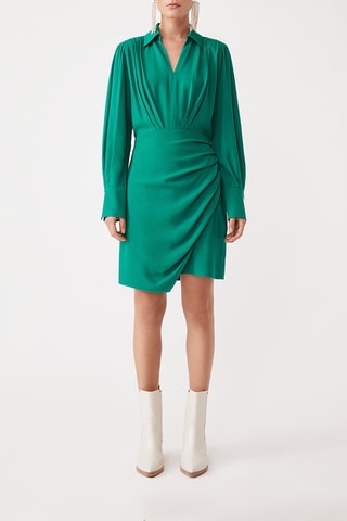 Vestido traçado - Verde