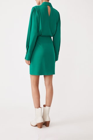 Vestido traçado - Verde