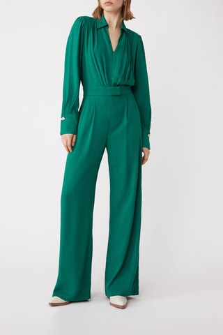 Macacão - Verde-esmeralda