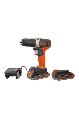 Trapano avvitatore senza cavo - 18 V - 2 batterie e caricabatteria - Valigetta