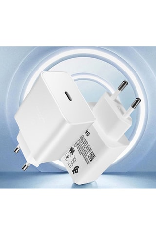Carregador tomada USB Tipo-C 65W Samsung Oficial - Branco - Samsung
