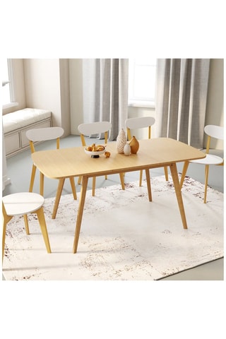 Mesa de refeição extensível Venezia - 120-160 x 75 x 80 cm