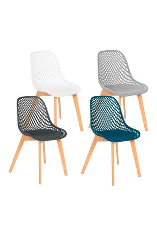 4 cadeiras Maelle - 54 x 86 x 56 cm