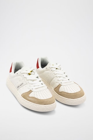 Sapatilhas em couro - Branco