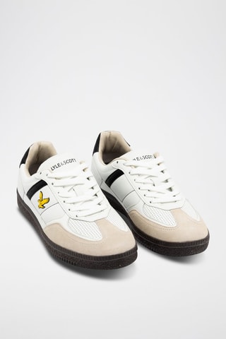 Sapatilhas em couro - Branco