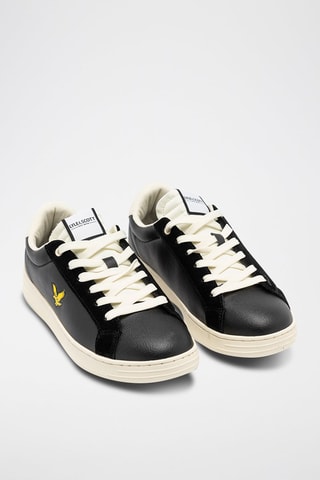 Sapatilhas em couro - Preto