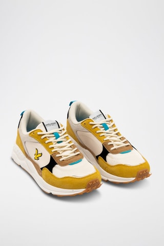 Sapatilhas em couro - Amarelo