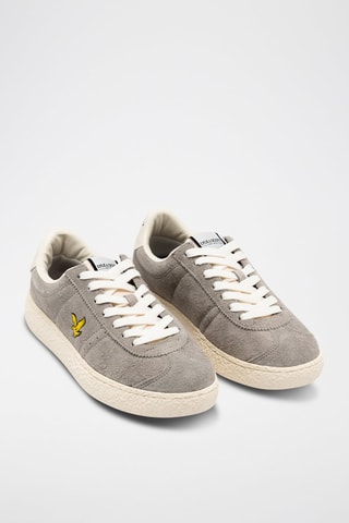 Sapatilhas em nobuck - Cinzento